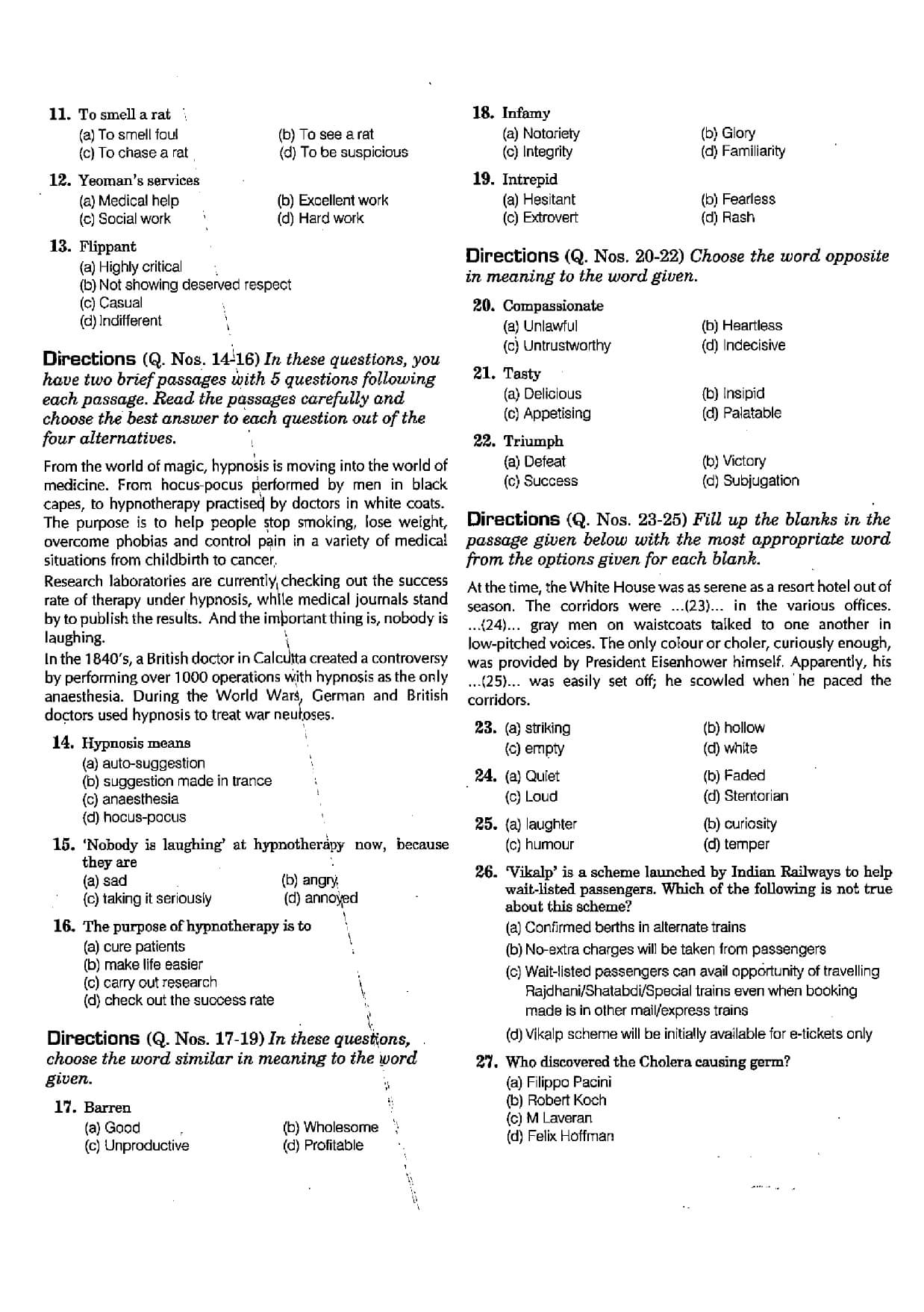 AFCAT 1 Question Paper 2020 — page 2