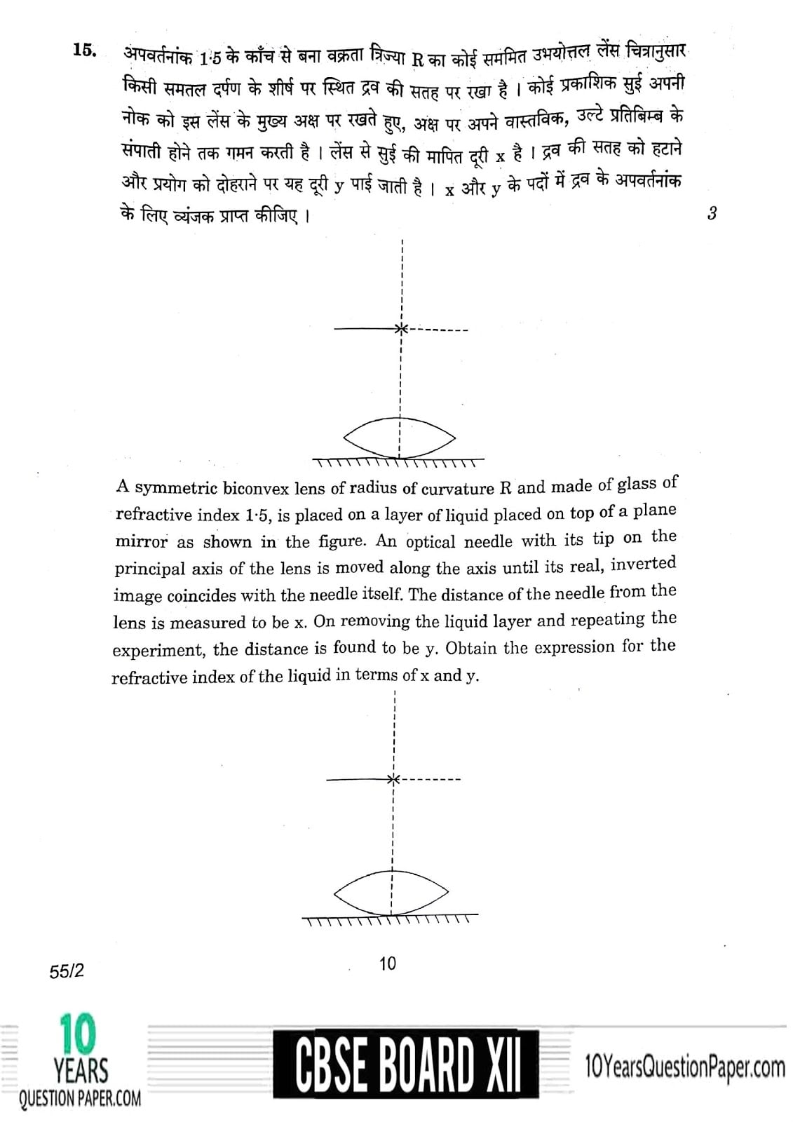 CBSE Class 12 Physics 2018 Question Paper