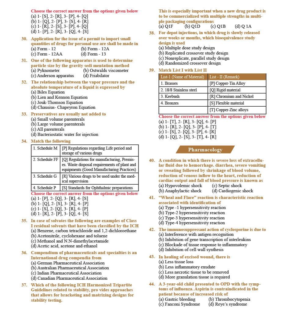 GPAT Question Paper 2021 — page 3