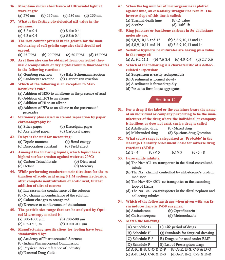 GPAT Question Paper 2025 — page 3