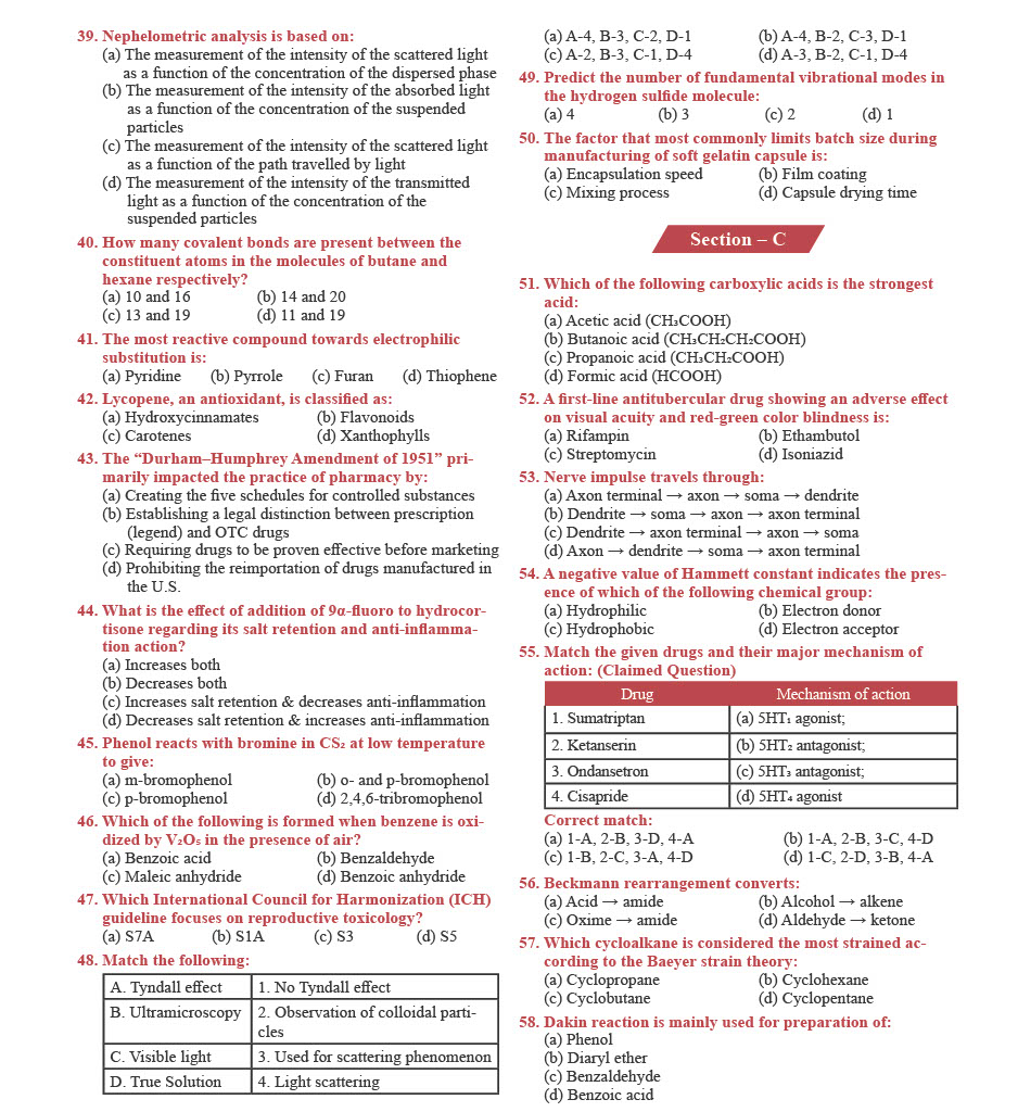 GPAT Question Paper 2026 — page 3