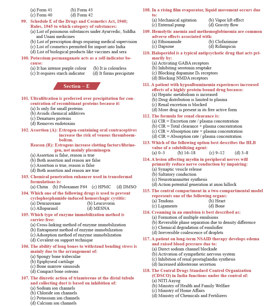 GPAT Question Paper 2026 — page 6