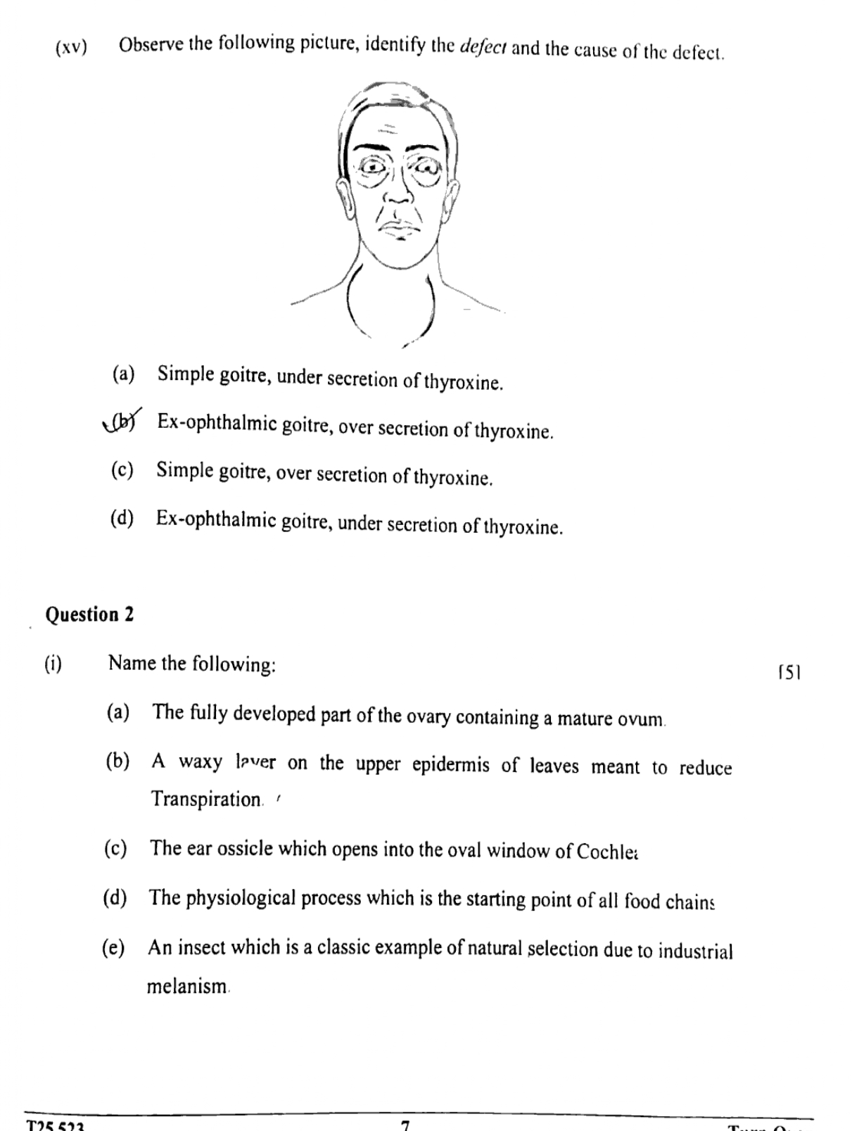 ICSE Class 10 Biology Question Paper 2025 Solved PDF Download — page 7