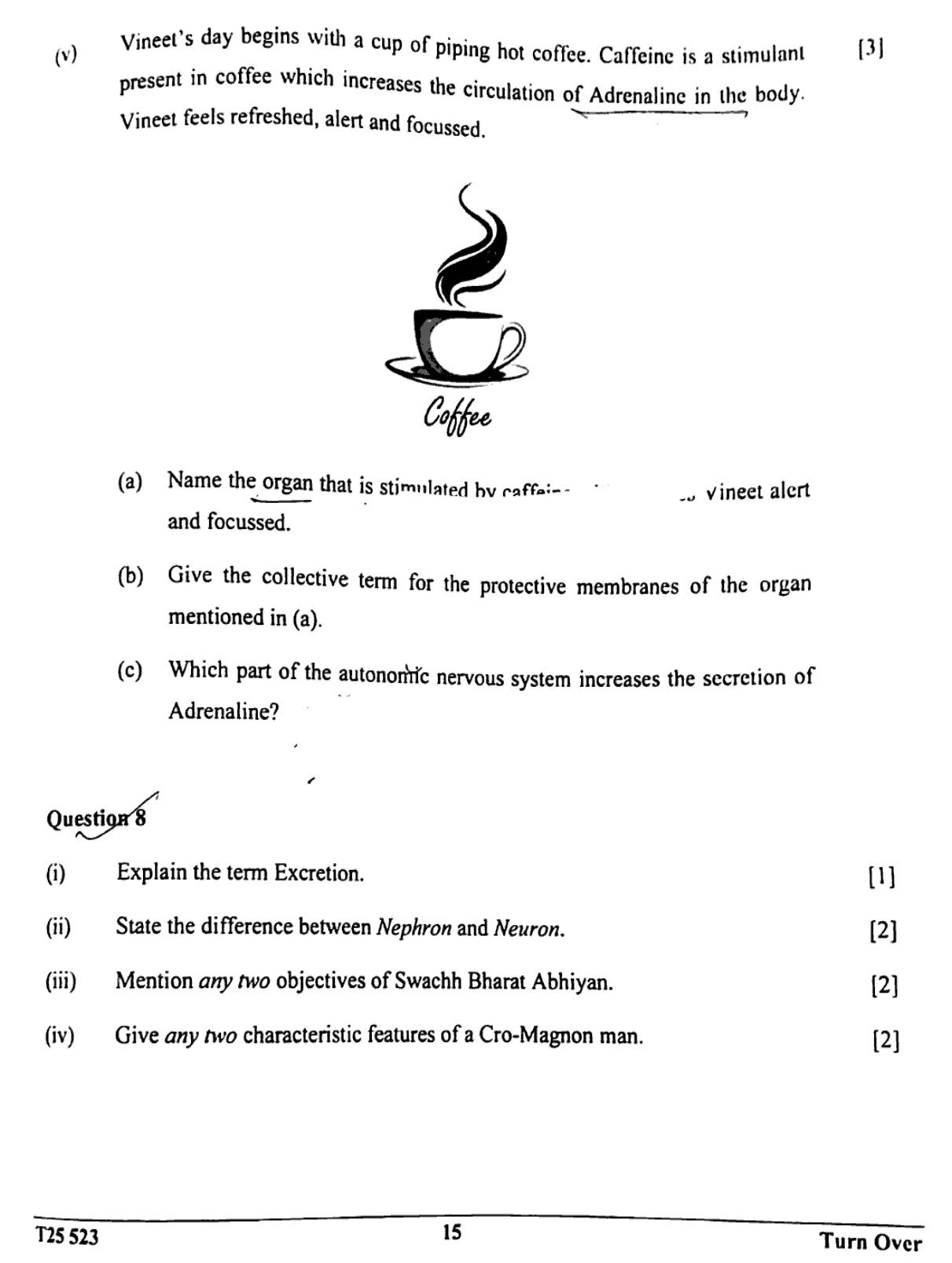 ICSE Class 10 Biology Question Paper 2025 Solved PDF Download — page 15