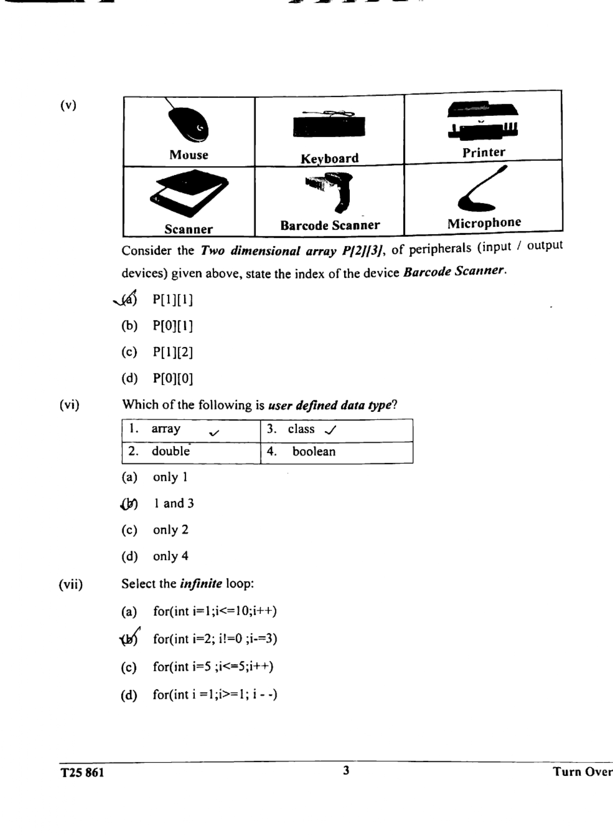 ICSE Class 10 Computer Applications Question Paper 2025 Solved PDF Download — page 3
