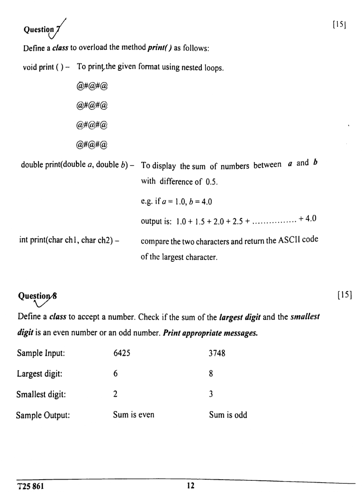 ICSE Class 10 Computer Applications Question Paper 2025 Solved PDF Download — page 12