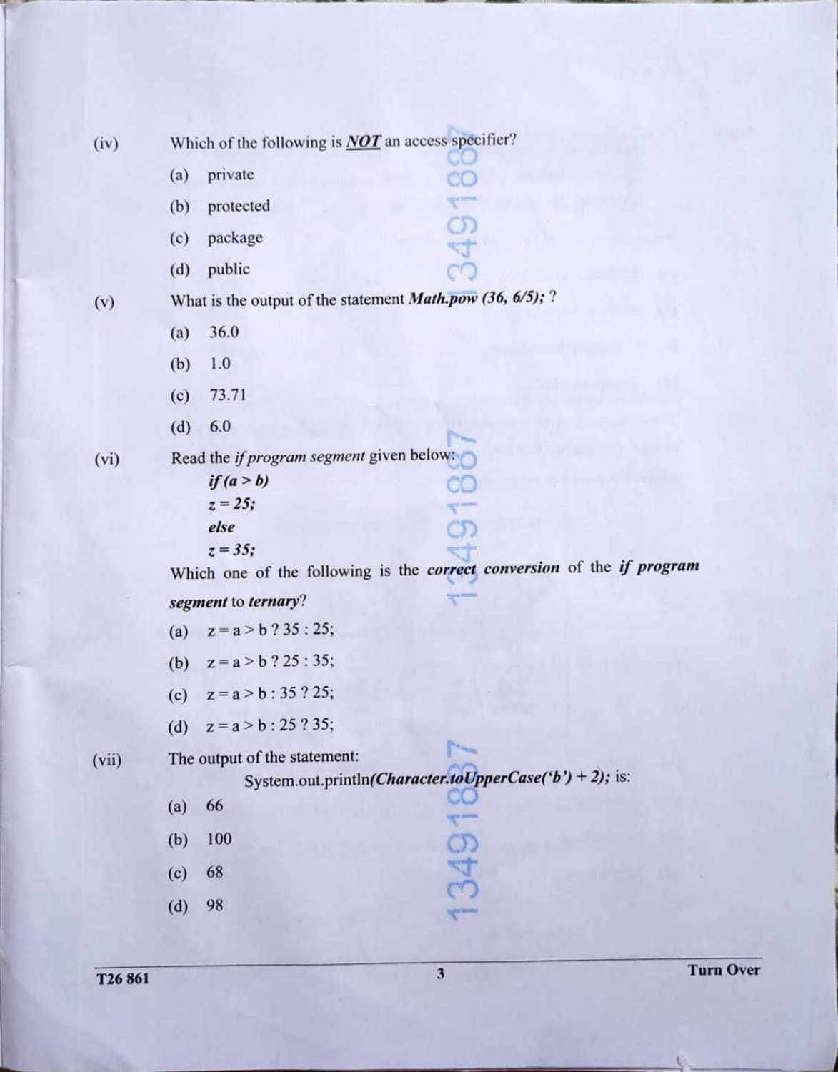 ICSE Class 10 Computer Applications Question Paper 2026 Solved PDF Download — page 3