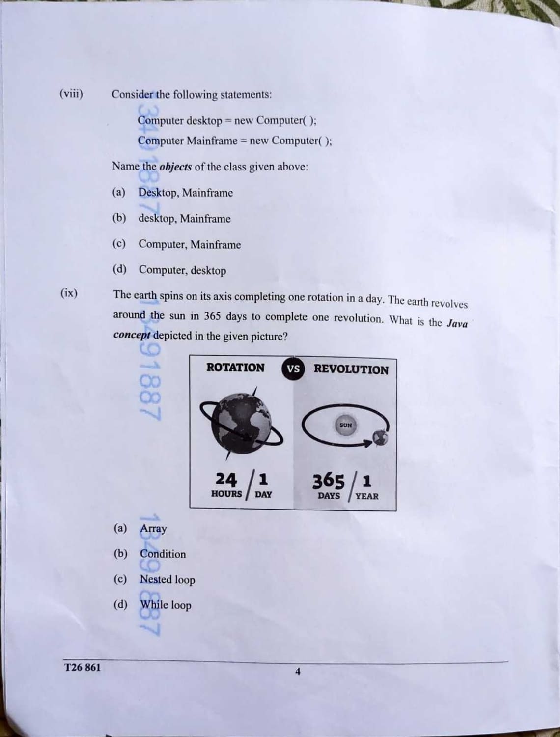ICSE Class 10 Computer Applications Question Paper 2026 Solved PDF Download — page 4