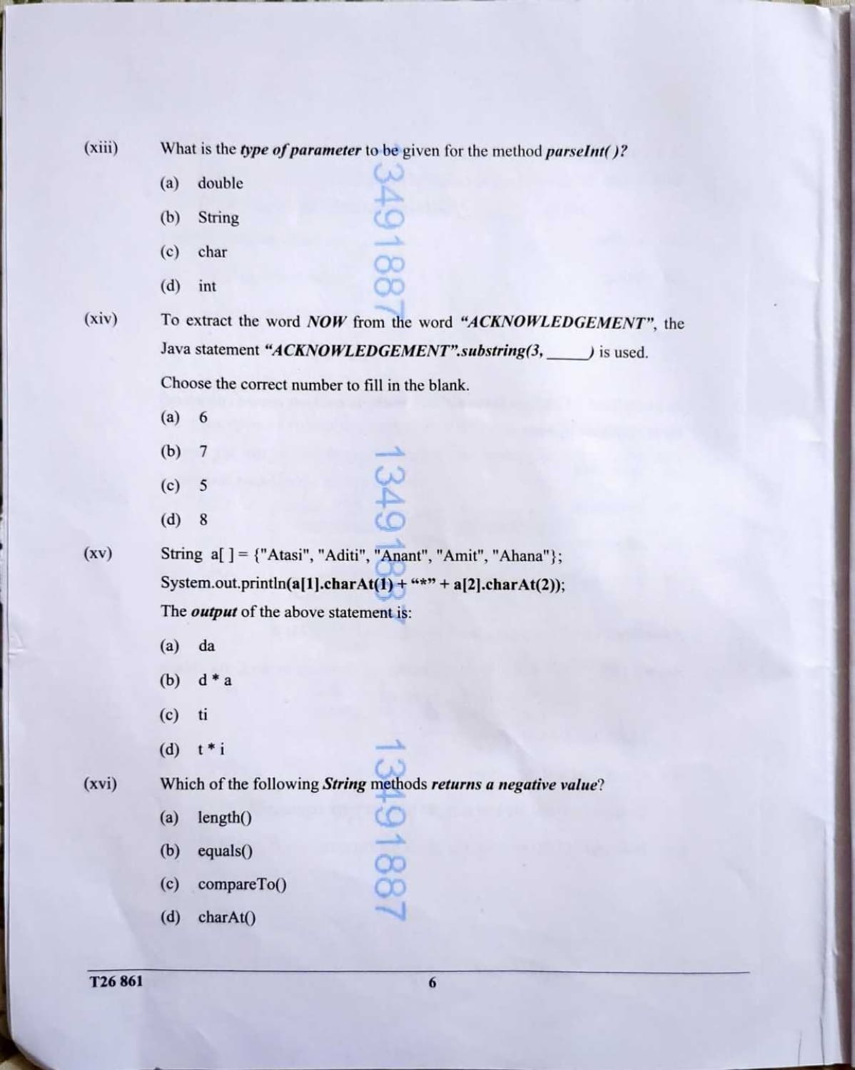 ICSE Class 10 Computer Applications Question Paper 2026 Solved PDF Download — page 6