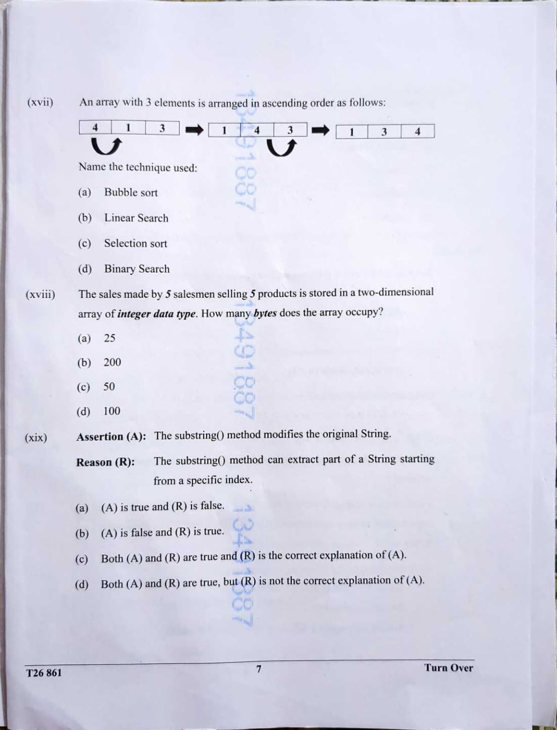 ICSE Class 10 Computer Applications Question Paper 2026 Solved PDF Download — page 7