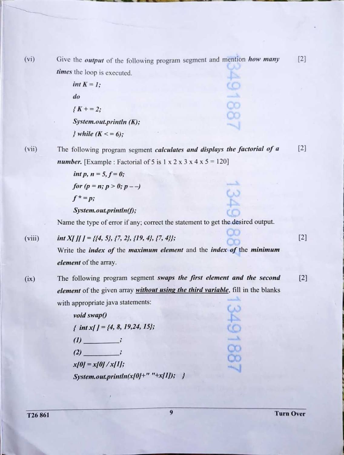 ICSE Class 10 Computer Applications Question Paper 2026 Solved PDF Download — page 9