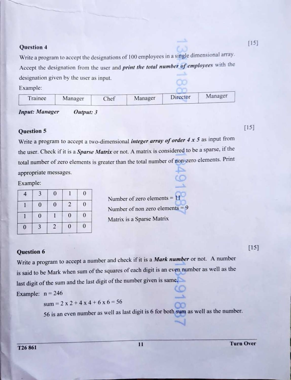 ICSE Class 10 Computer Applications Question Paper 2026 Solved PDF Download — page 11