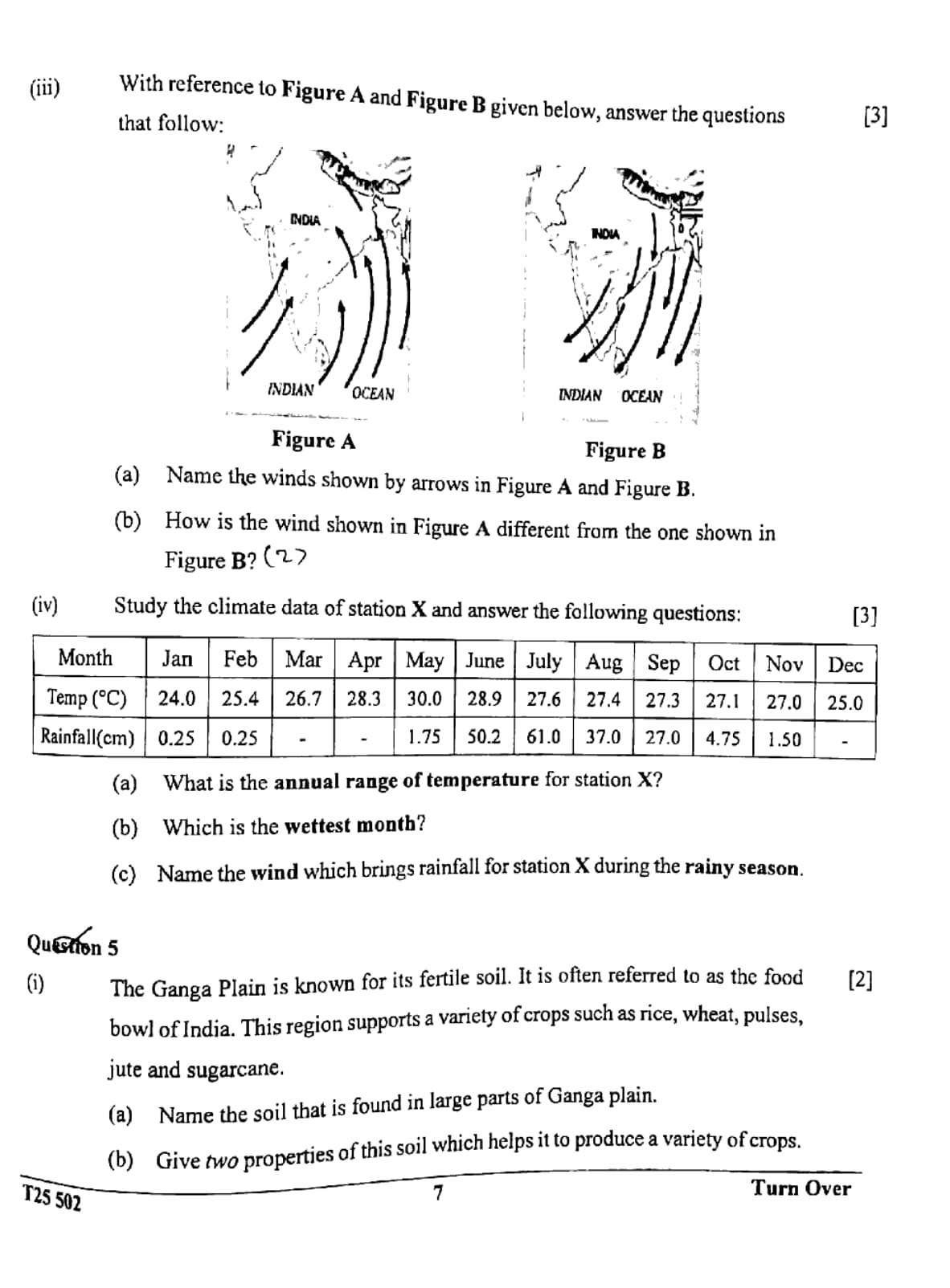 ICSE Class 10 Geography Question Paper 2025 Solved PDF Download — page 7