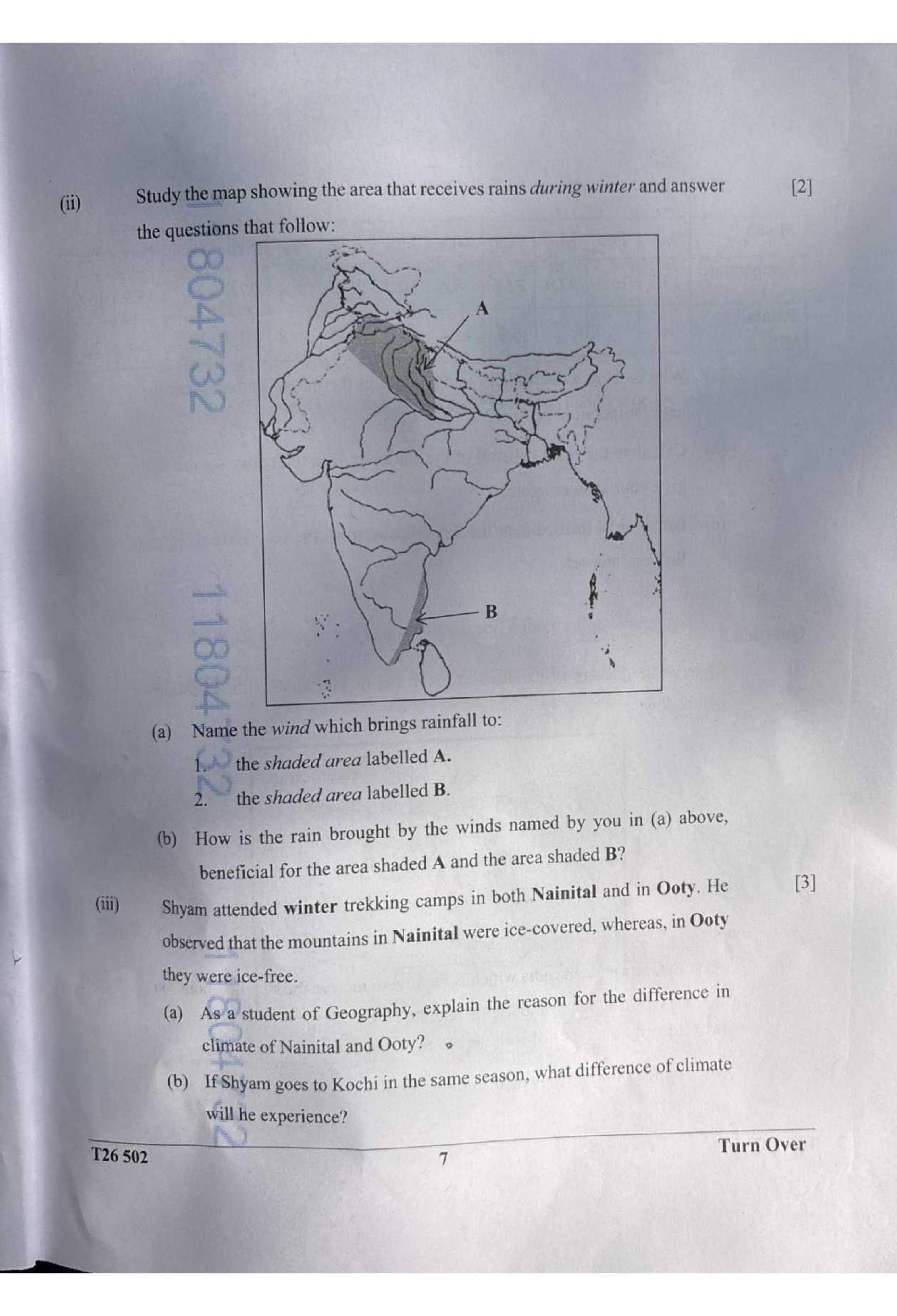 ICSE Class 10 Geography Question Paper 2026 Solved PDF Download — page 6