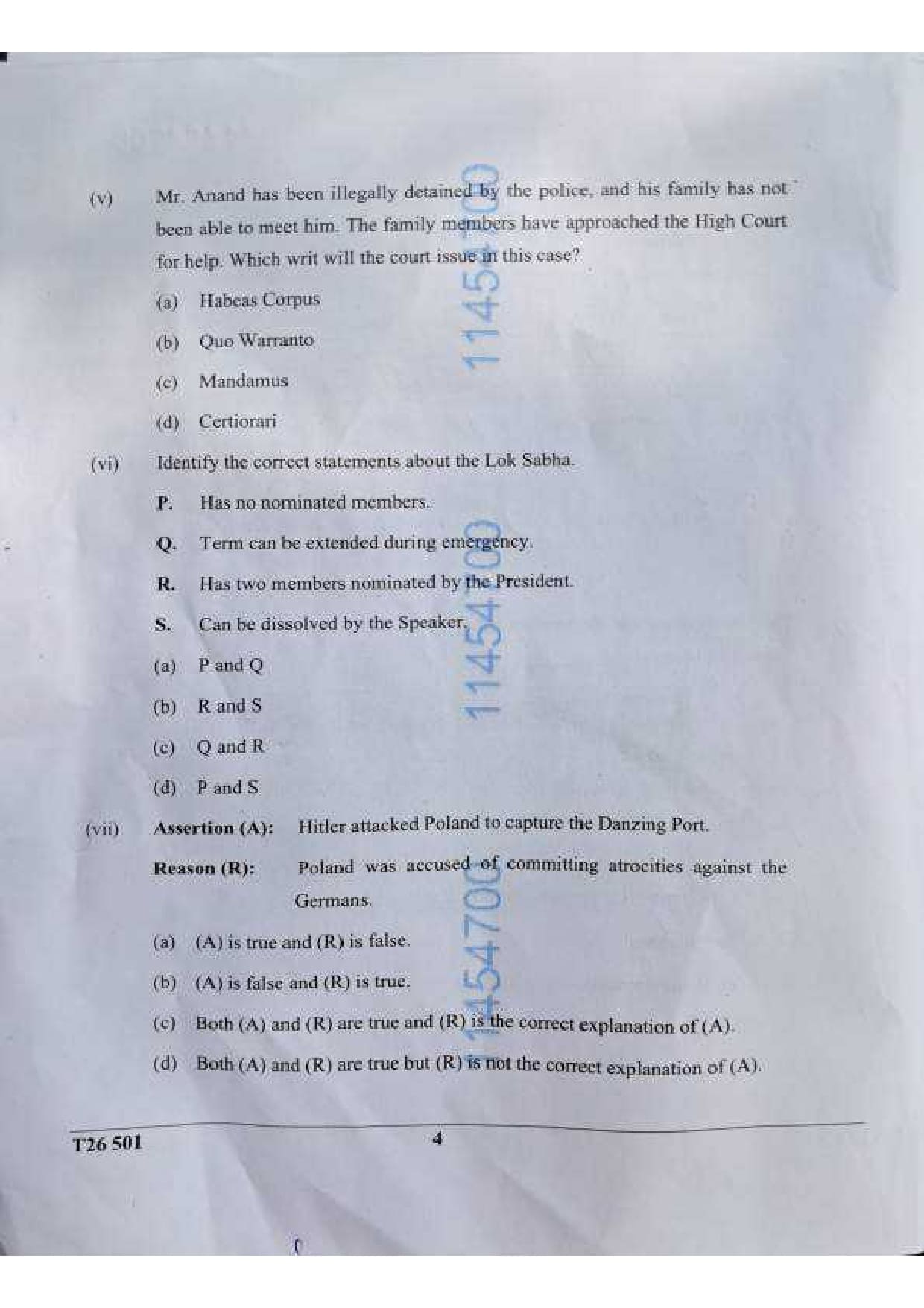 ICSE Class 10 History & Civics Question Paper 2026 Solved PDF Download — page 3