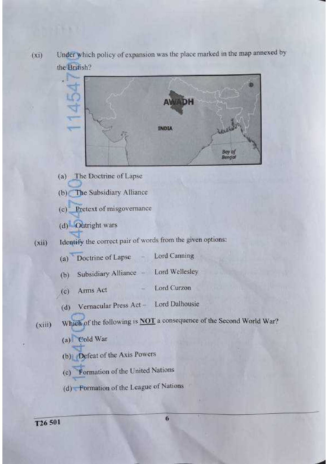 ICSE Class 10 History & Civics Question Paper 2026 Solved PDF Download — page 5