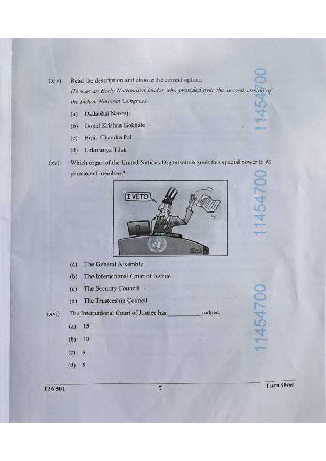 ICSE Class 10 History & Civics Question Paper 2026 Solved PDF Download — page 6