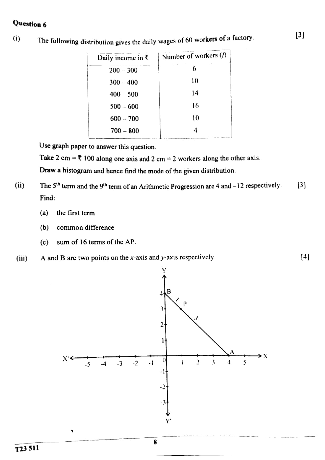 ICSE Class 10 Maths Question Paper 2023 Solved PDF Download — page 8