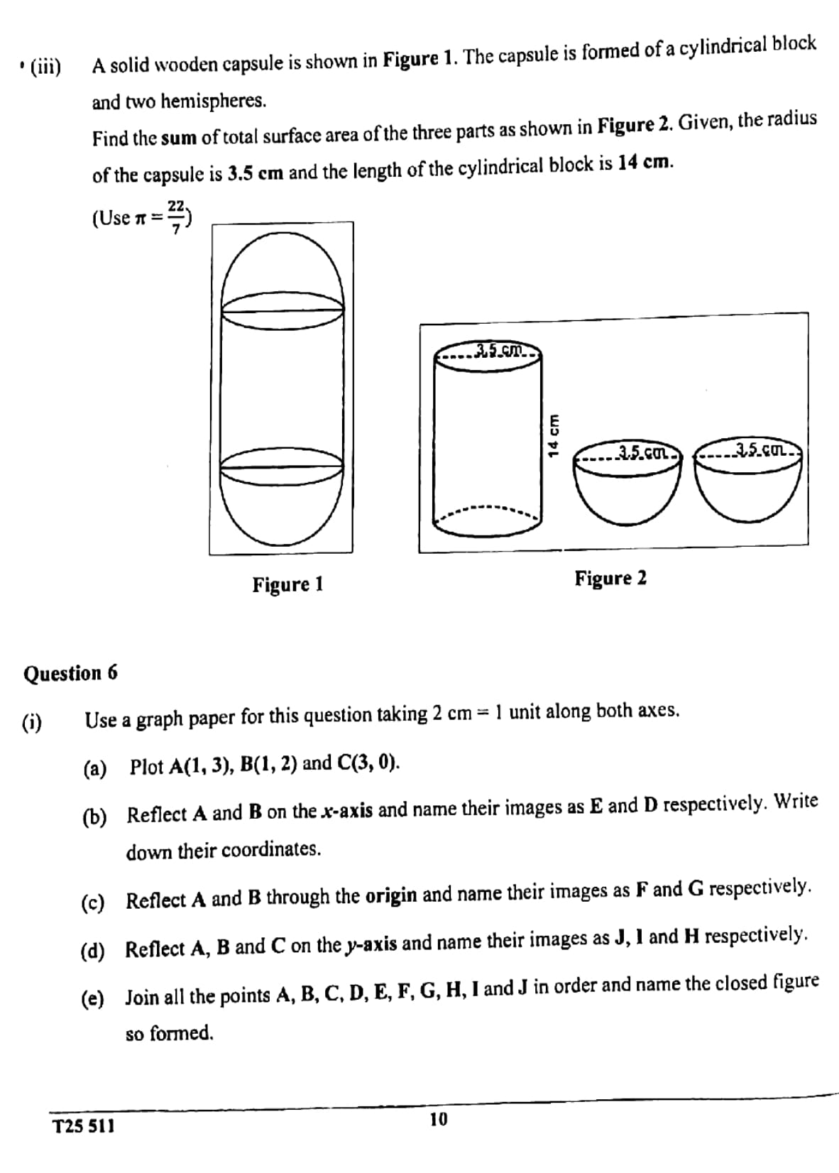ICSE Class 10 Maths Question Paper 2025 Solved PDF Download — page 10