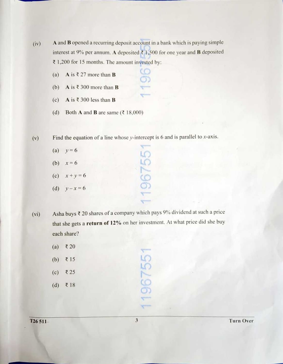 ICSE Class 10 Maths Question Paper 2026 Solved PDF Download — page 3
