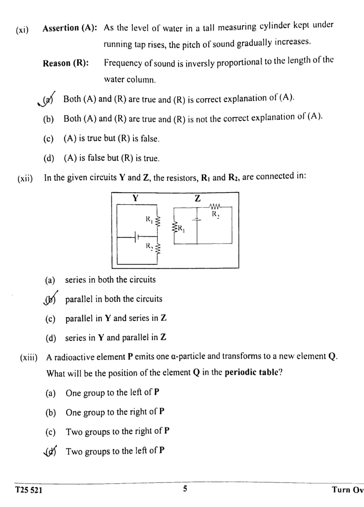 ICSE Class 10 Physics Question Paper 2025 Solved PDF Download — page 5