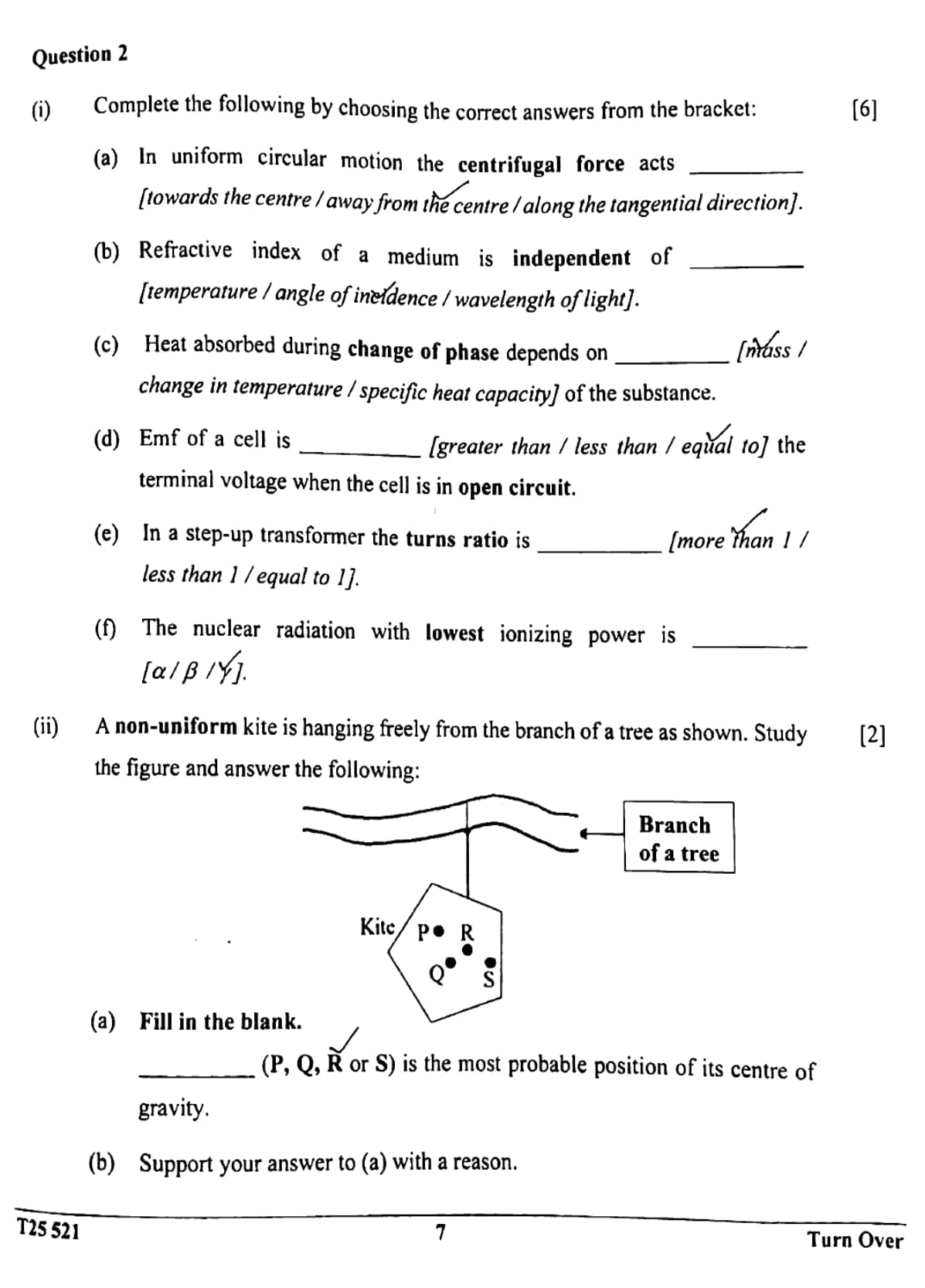 ICSE Class 10 Physics Question Paper 2025 Solved PDF Download — page 7