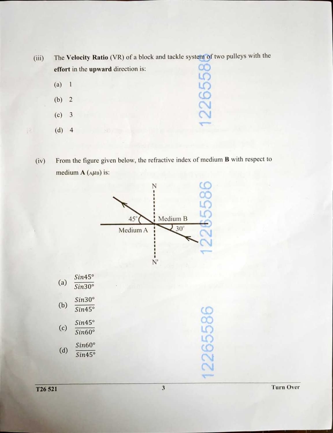 ICSE Class 10 Physics Question Paper 2026 Solved PDF Download — page 3