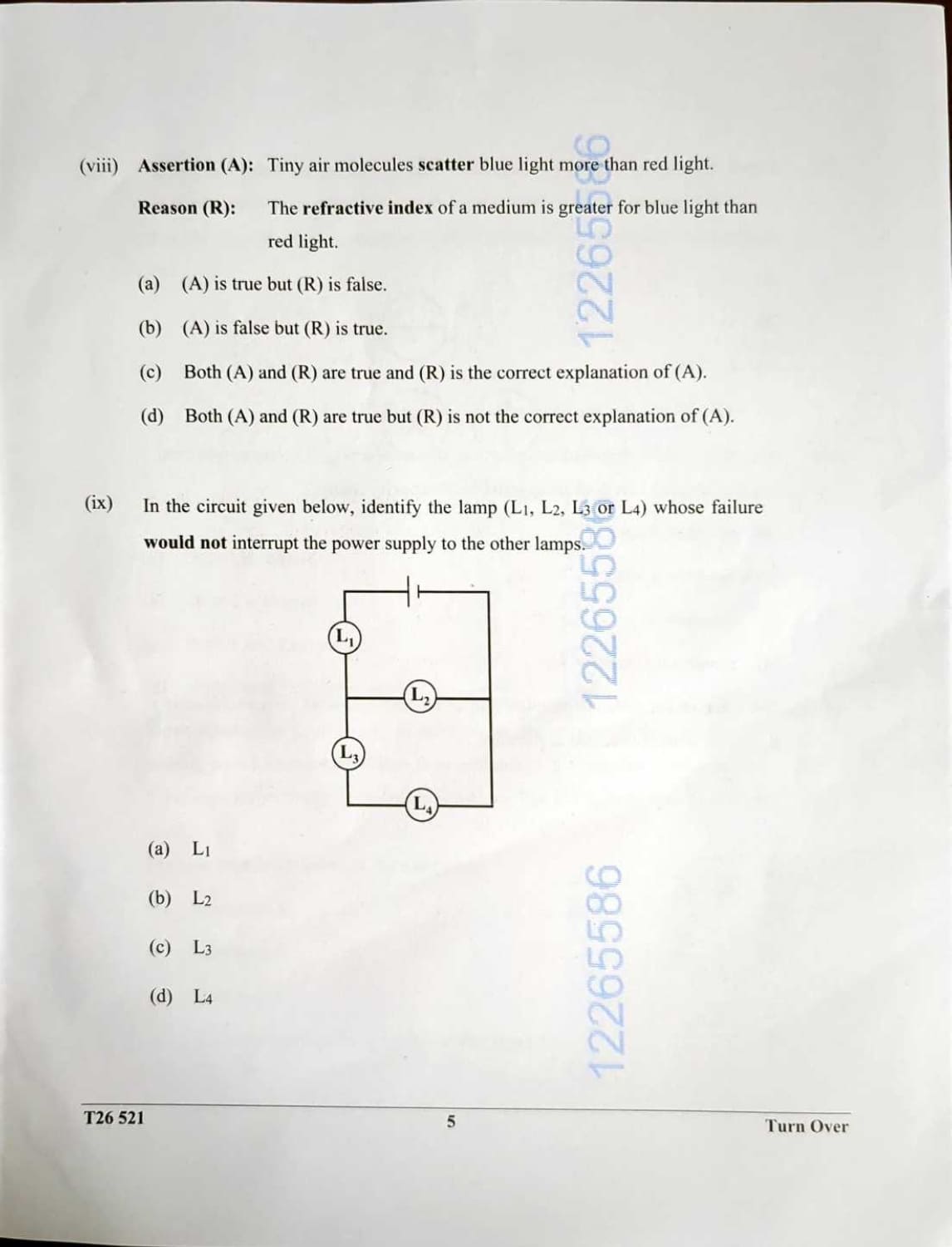 ICSE Class 10 Physics Question Paper 2026 Solved PDF Download — page 5