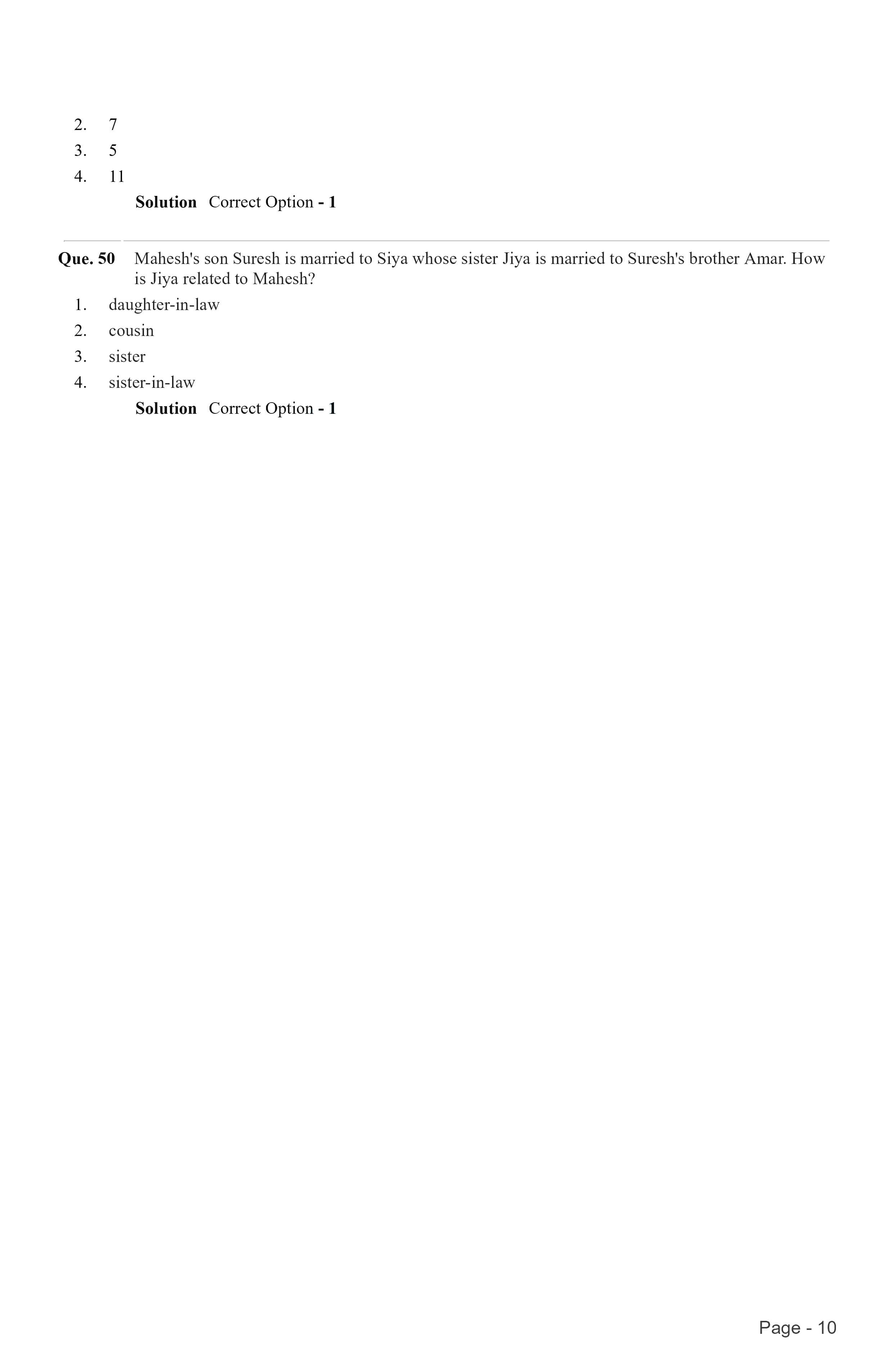 Indian Army GD 2021 Question Paper with Answer Key — page 9