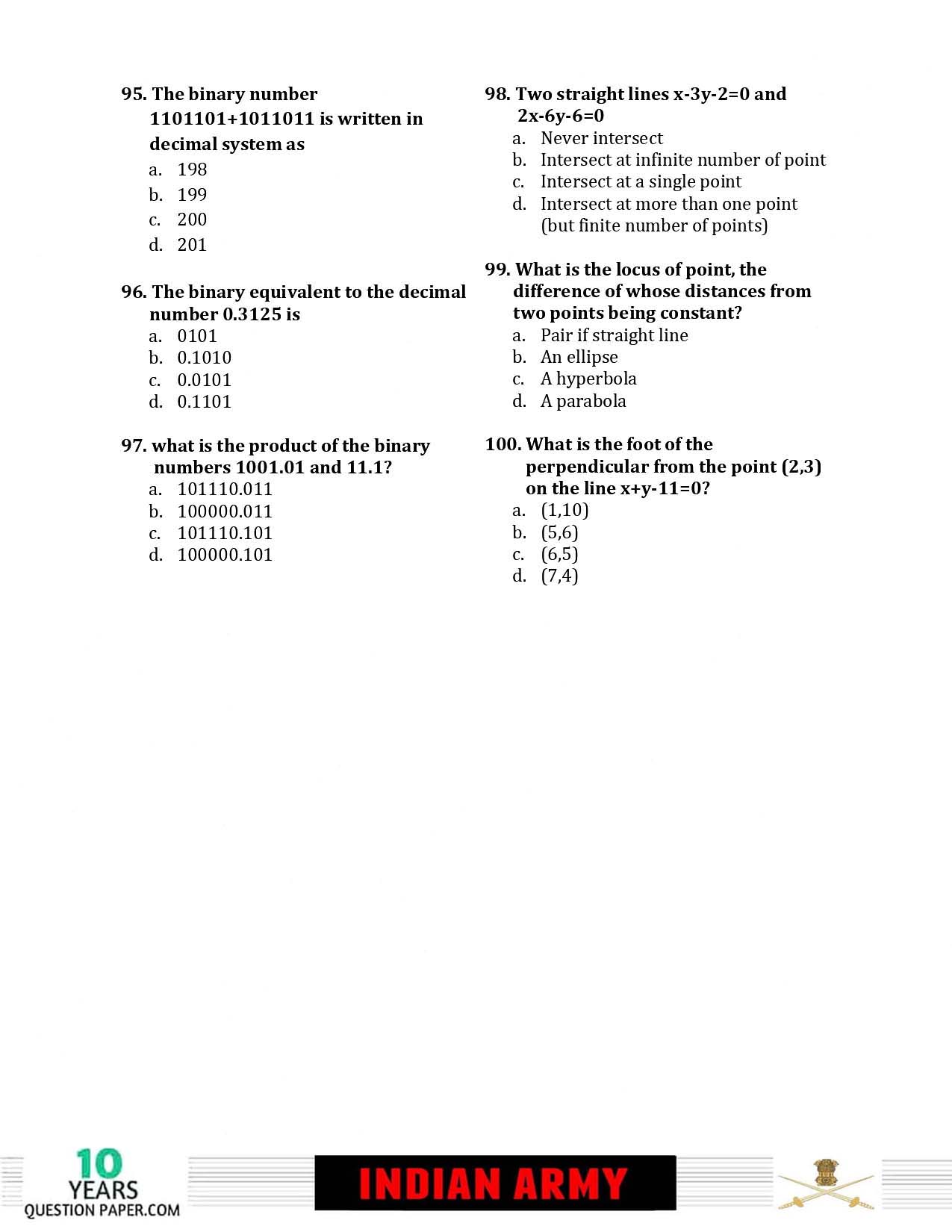Indian Army Havildar 2019 Question Paper with Answer Key — page 8