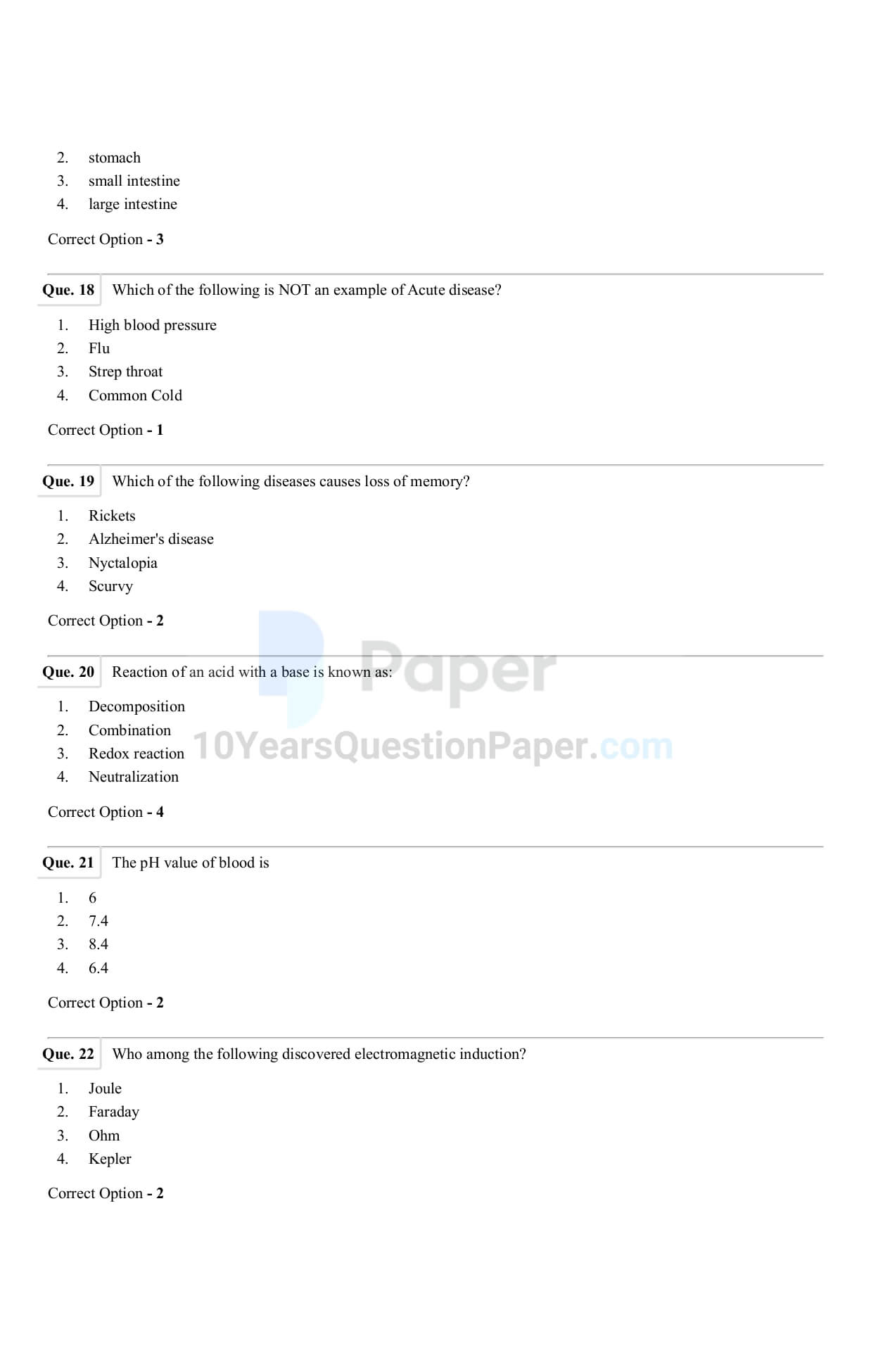 Indian Army GD 2023 Question Paper with Answer Key — page 4