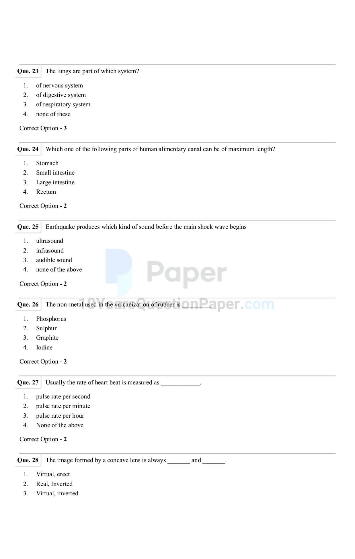 Indian Army GD 2023 Question Paper with Answer Key — page 5