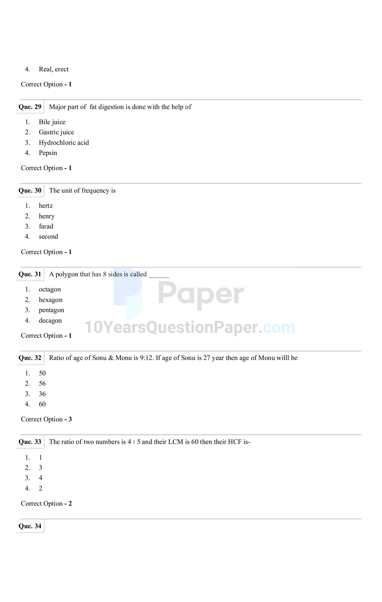Indian Army GD 2023 Question Paper with Answer Key — page 6
