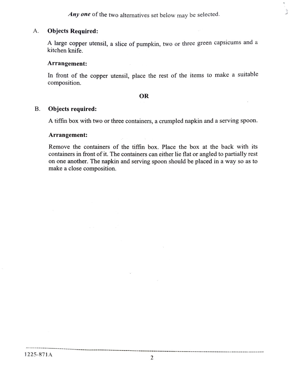 ISC 2025 Art Paper 1 Question Paper for Class 12 — page 2
