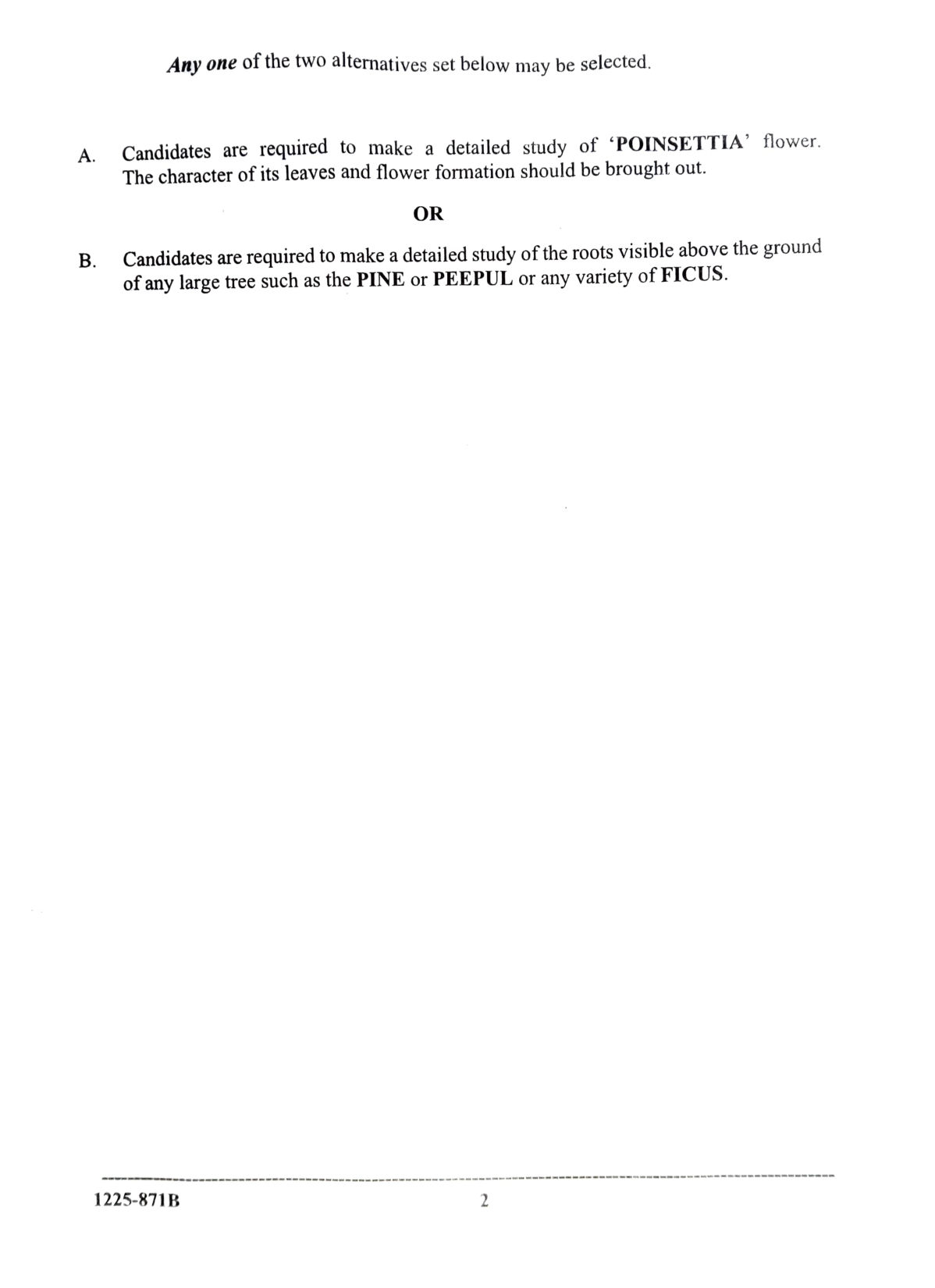 ISC 2025 Art Paper 2 Question Paper for Class 12 — page 2