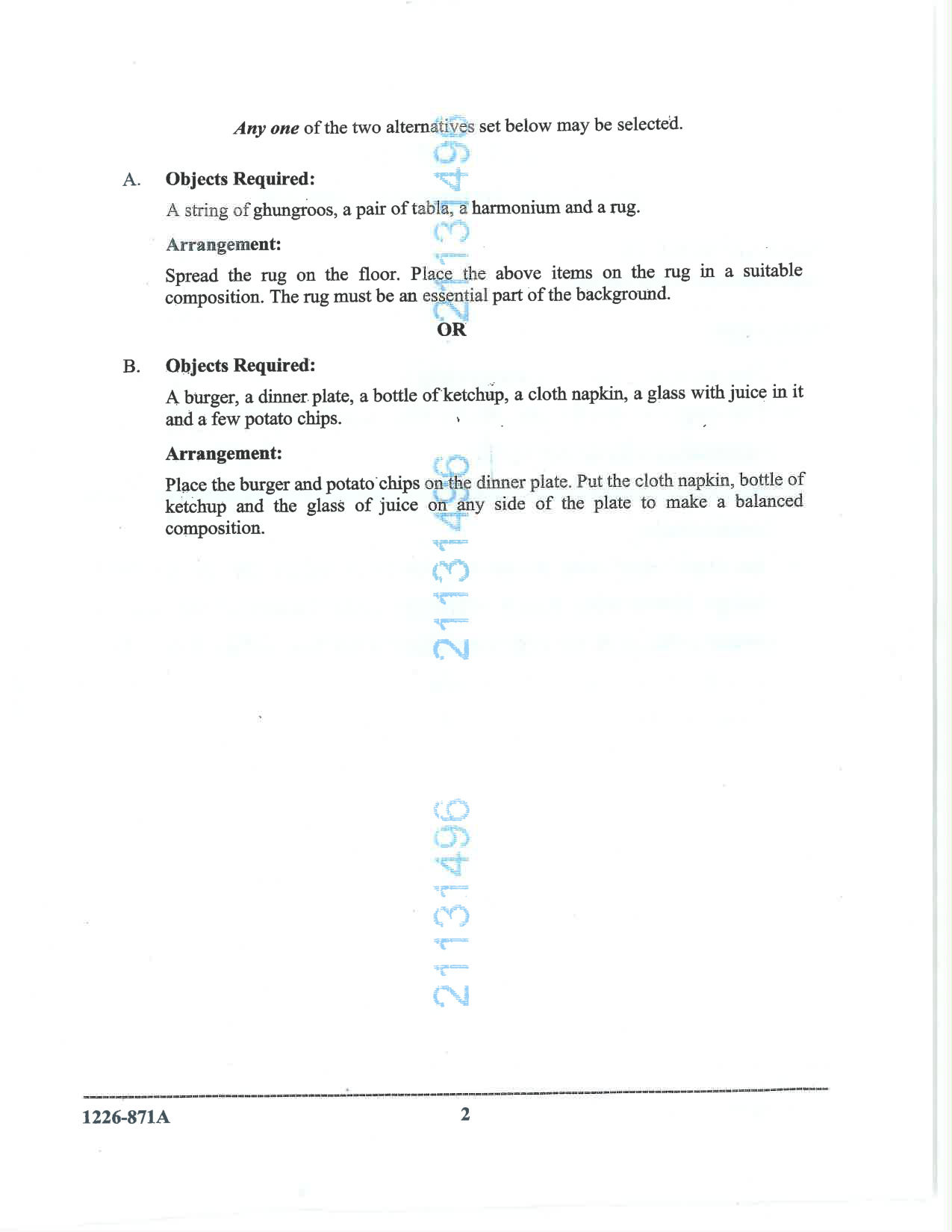 ISC 2026 Art Paper 1 Question Paper for Class 12 — page 2