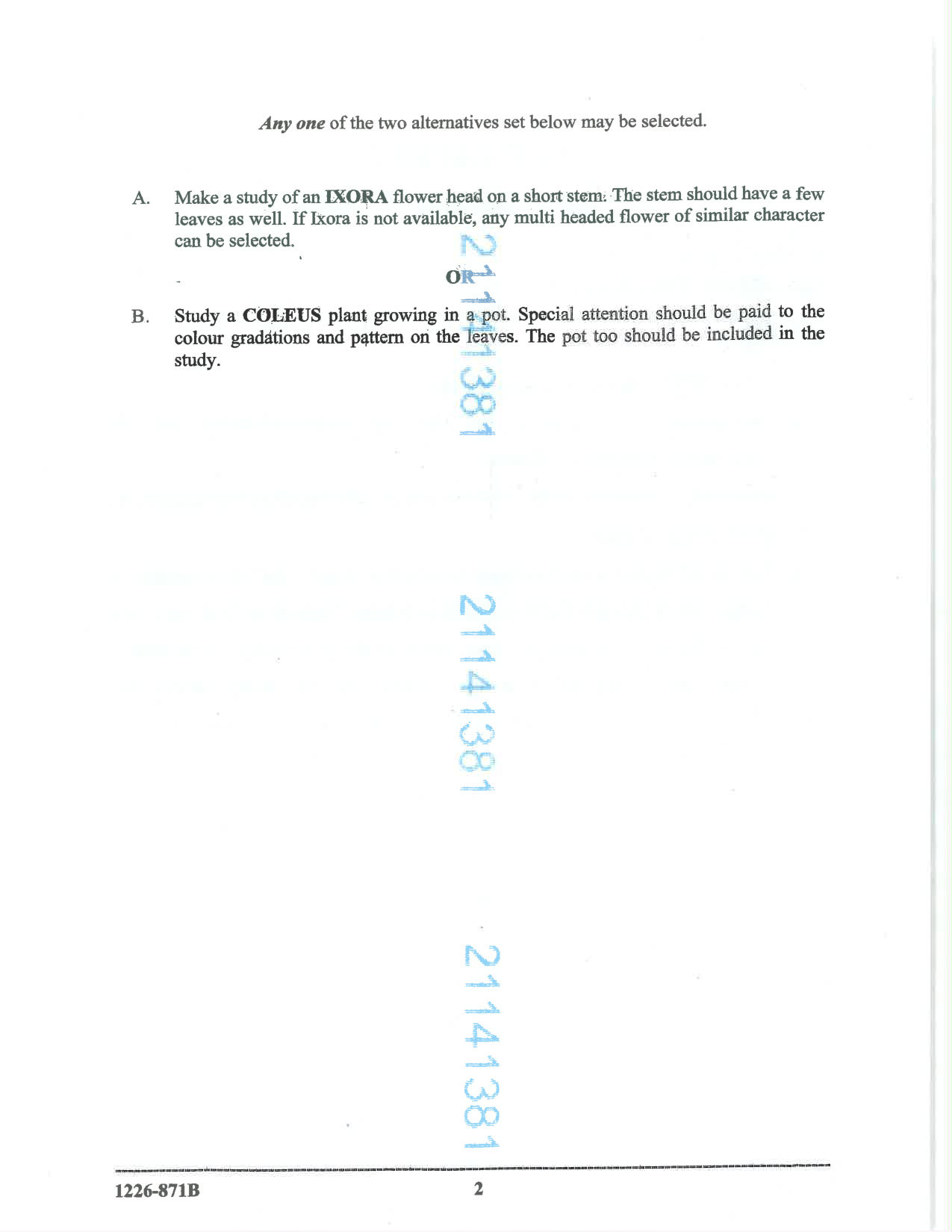 ISC 2026 Art Paper 2 Question Paper for Class 12 — page 2
