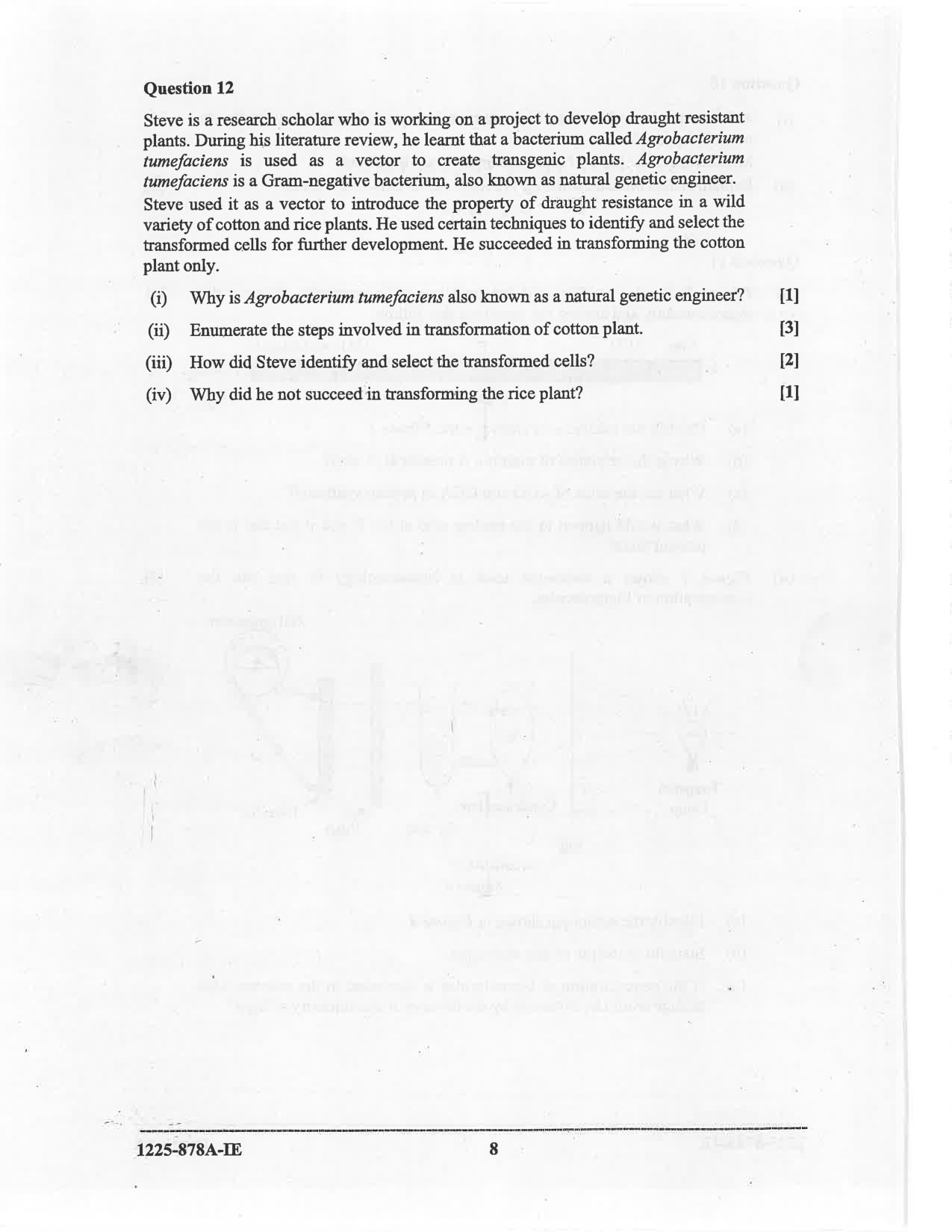 ISC 2025 Biotechnology Improvement Examination Question Paper for Class 12 — page 8