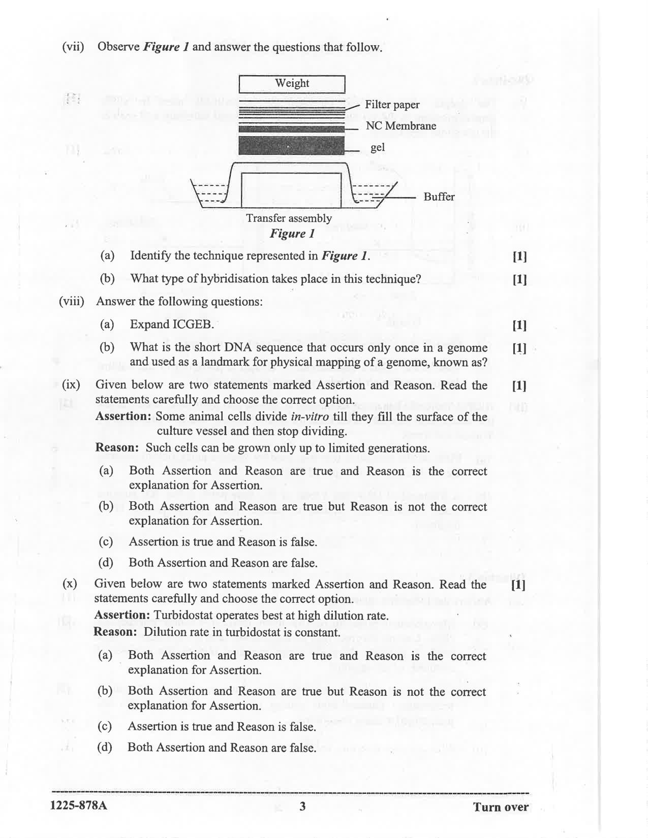 ISC 2025 Biotechnology Question Paper for Class 12 — page 3