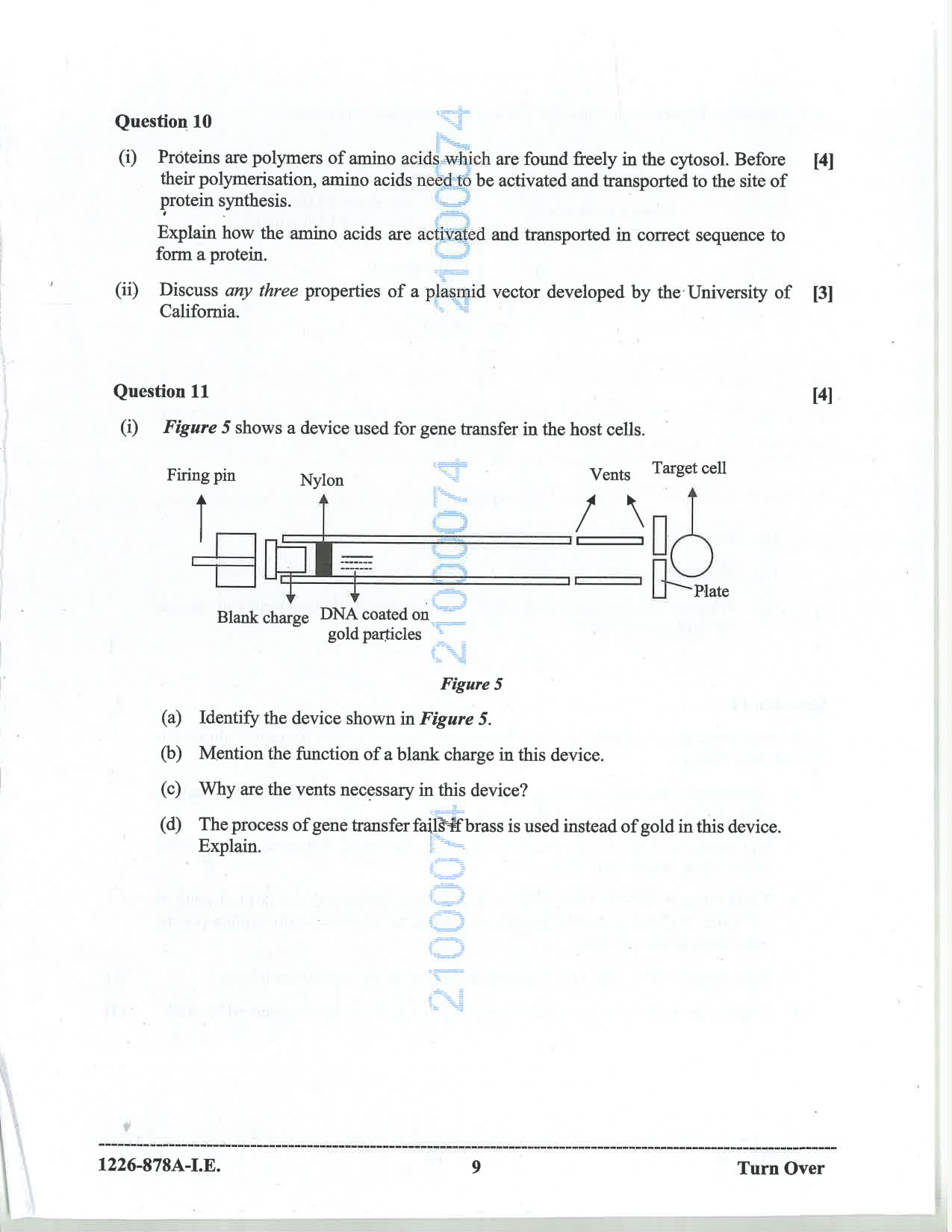 ISC 2026 Biotechnology Improvement Examination Question Paper for Class 12 — page 9