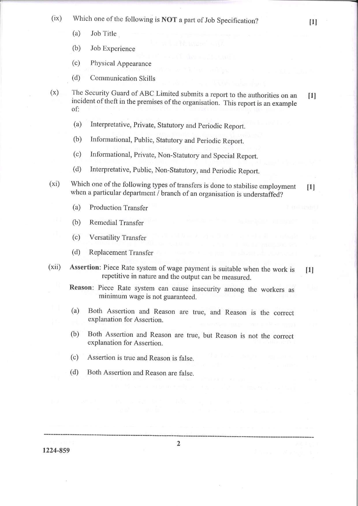 ISC 2024 Business Studies Question Paper for Class 12 — page 2