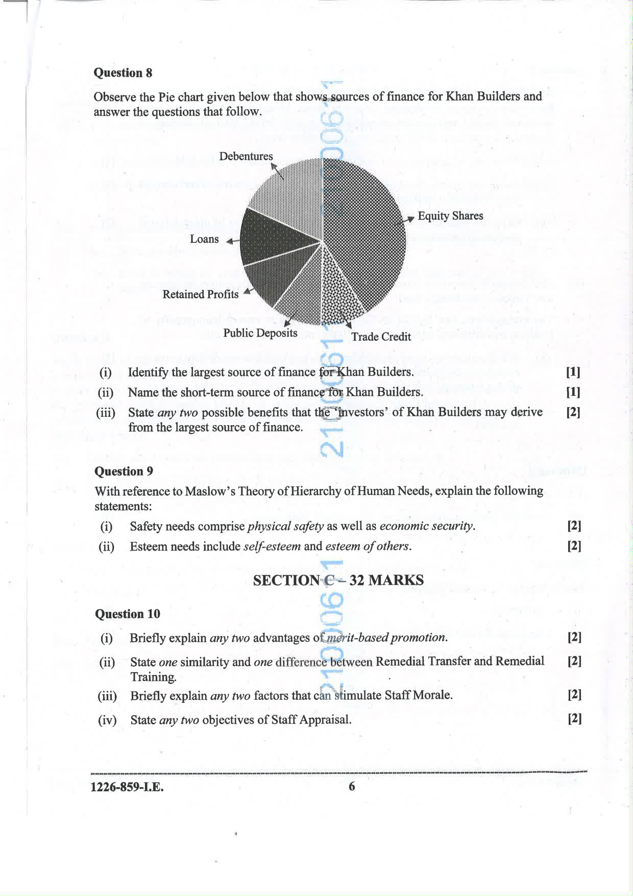 ISC 2026 Business Studies Improvement Examination Question Paper for Class 12 — page 6