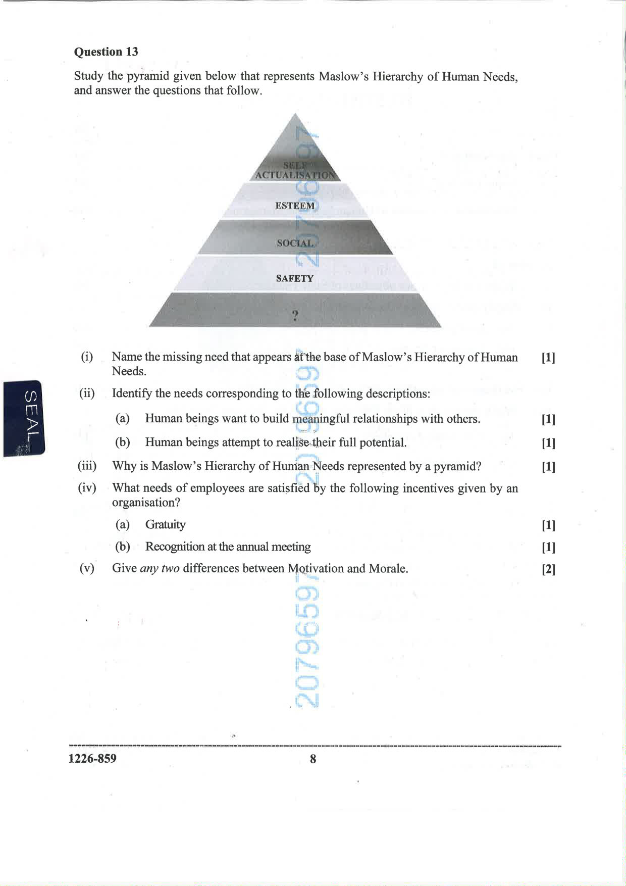 ISC 2026 Business Studies Question Paper for Class 12 — page 8