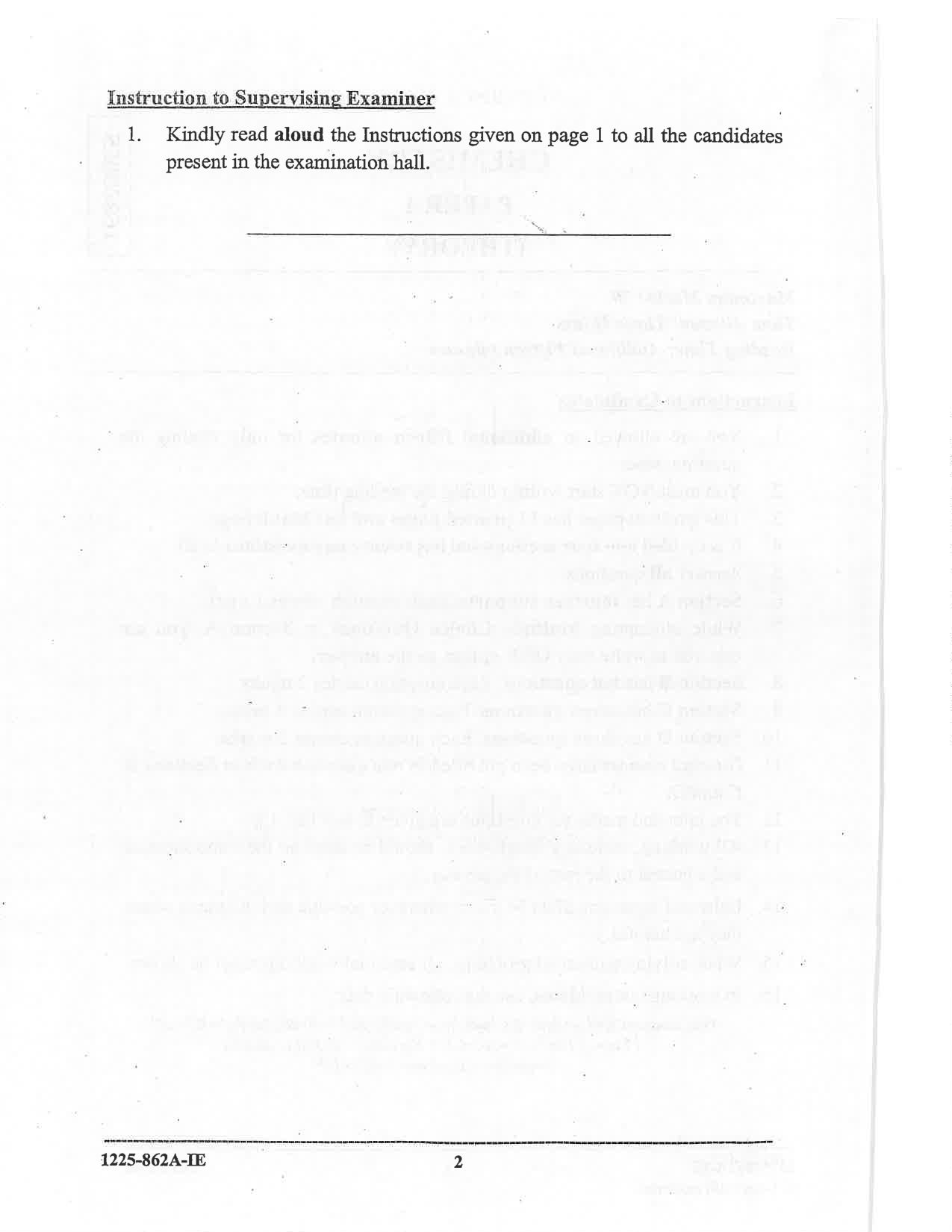 ISC 2025 Chemistry Improvement Examination Question Paper for Class 12 — page 2