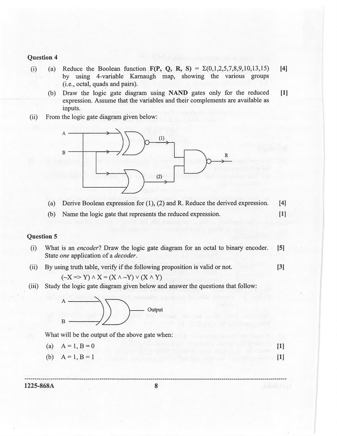ISC 2025 Computer Science Question Paper for Class 12 — page 8
