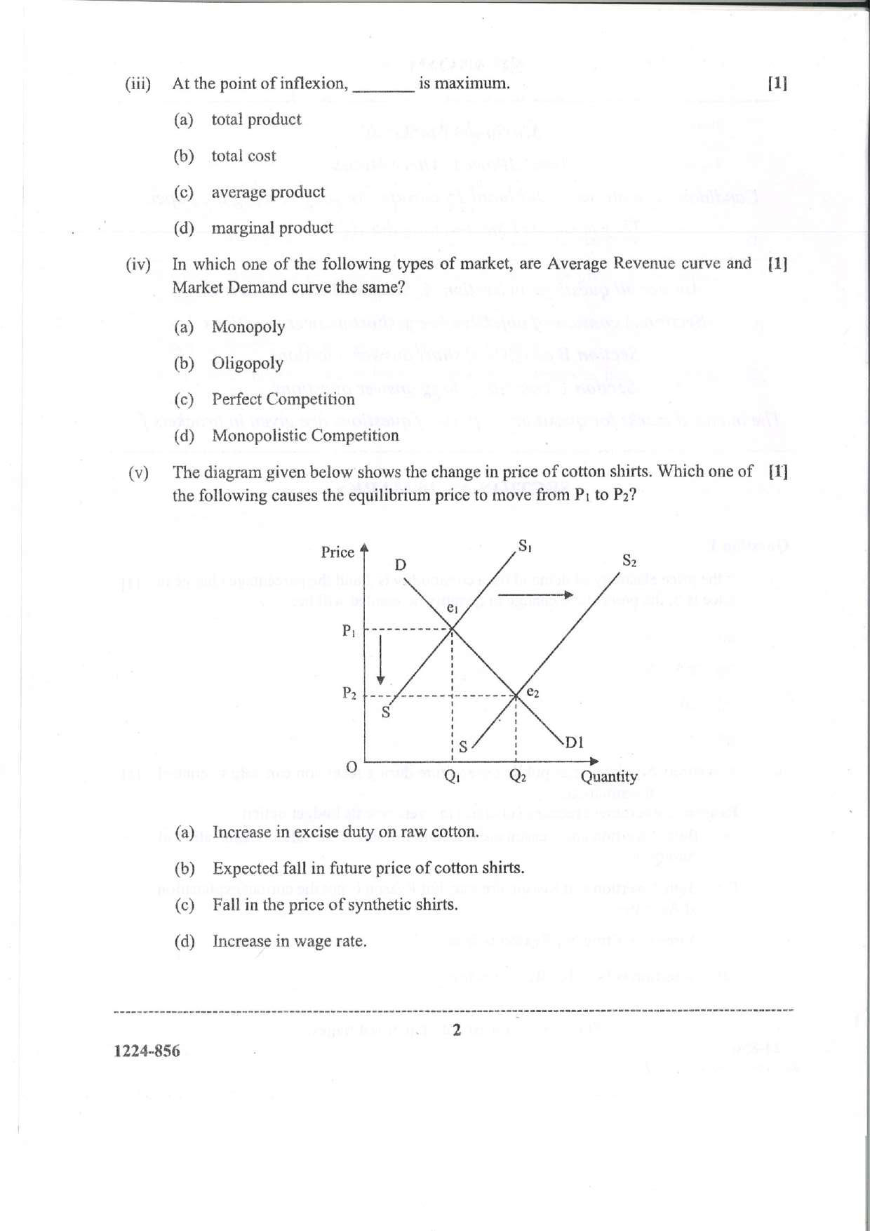 ISC 2024 Economics Question Paper for Class 12 — page 2