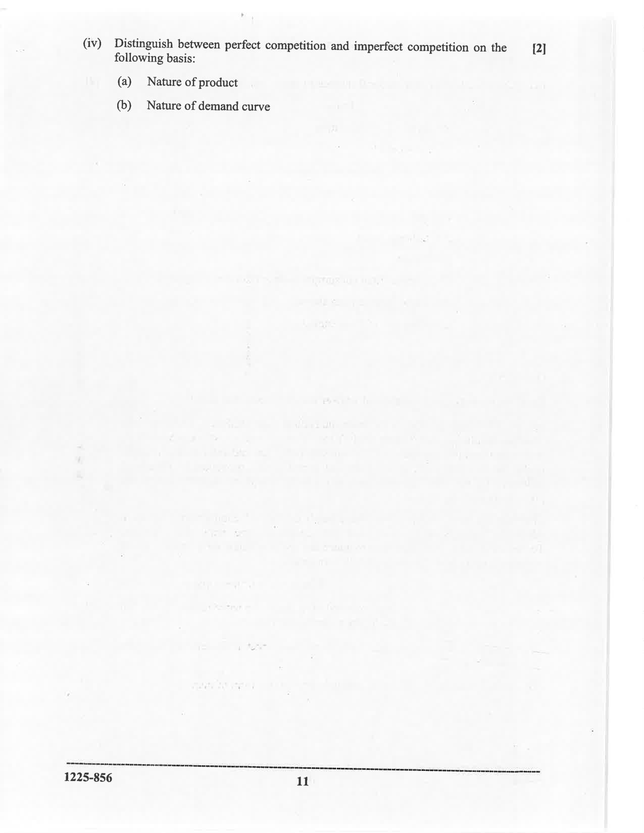 ISC 2025 Economics Question Paper for Class 12 — page 11