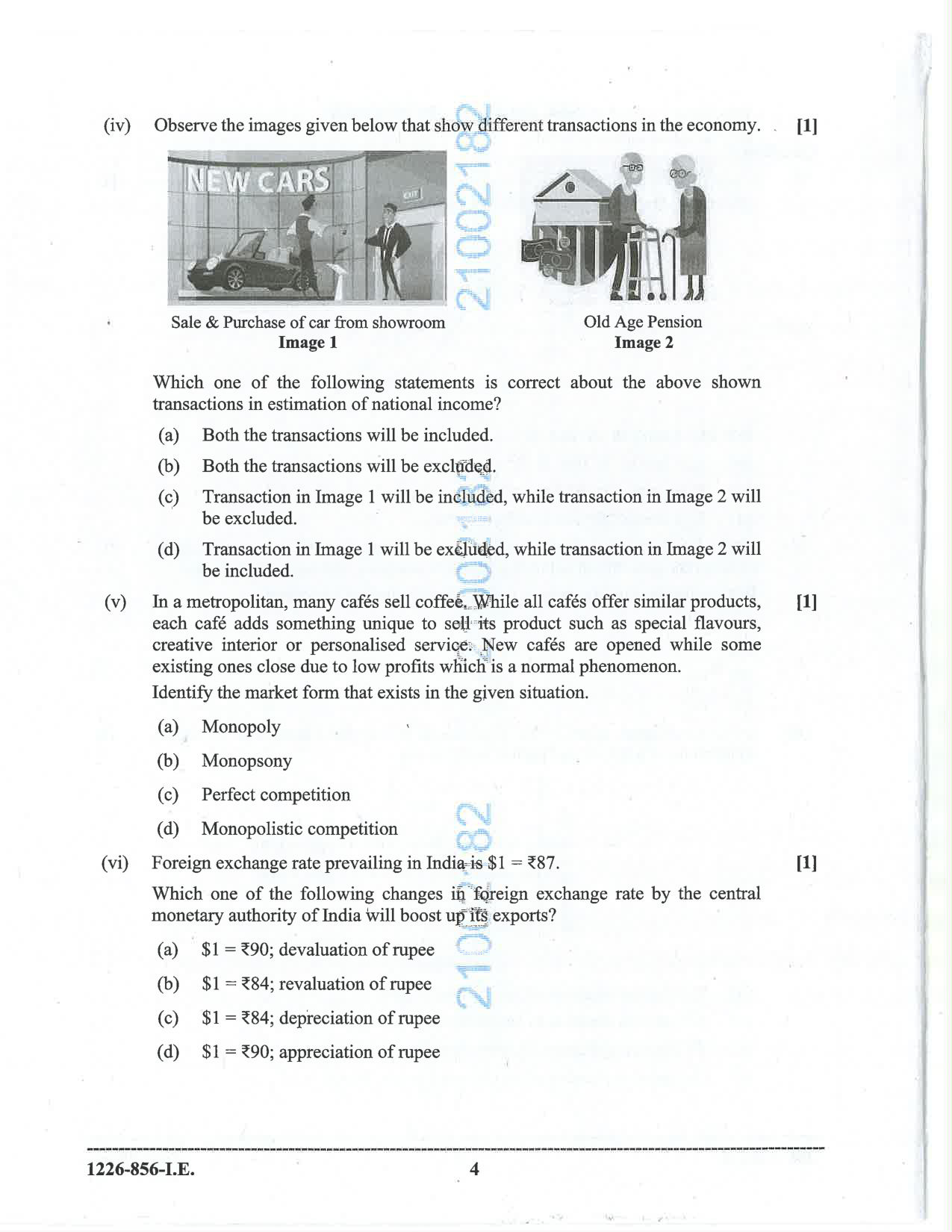 ISC 2026 Economics Improvement Examination Question Paper for Class 12 — page 4