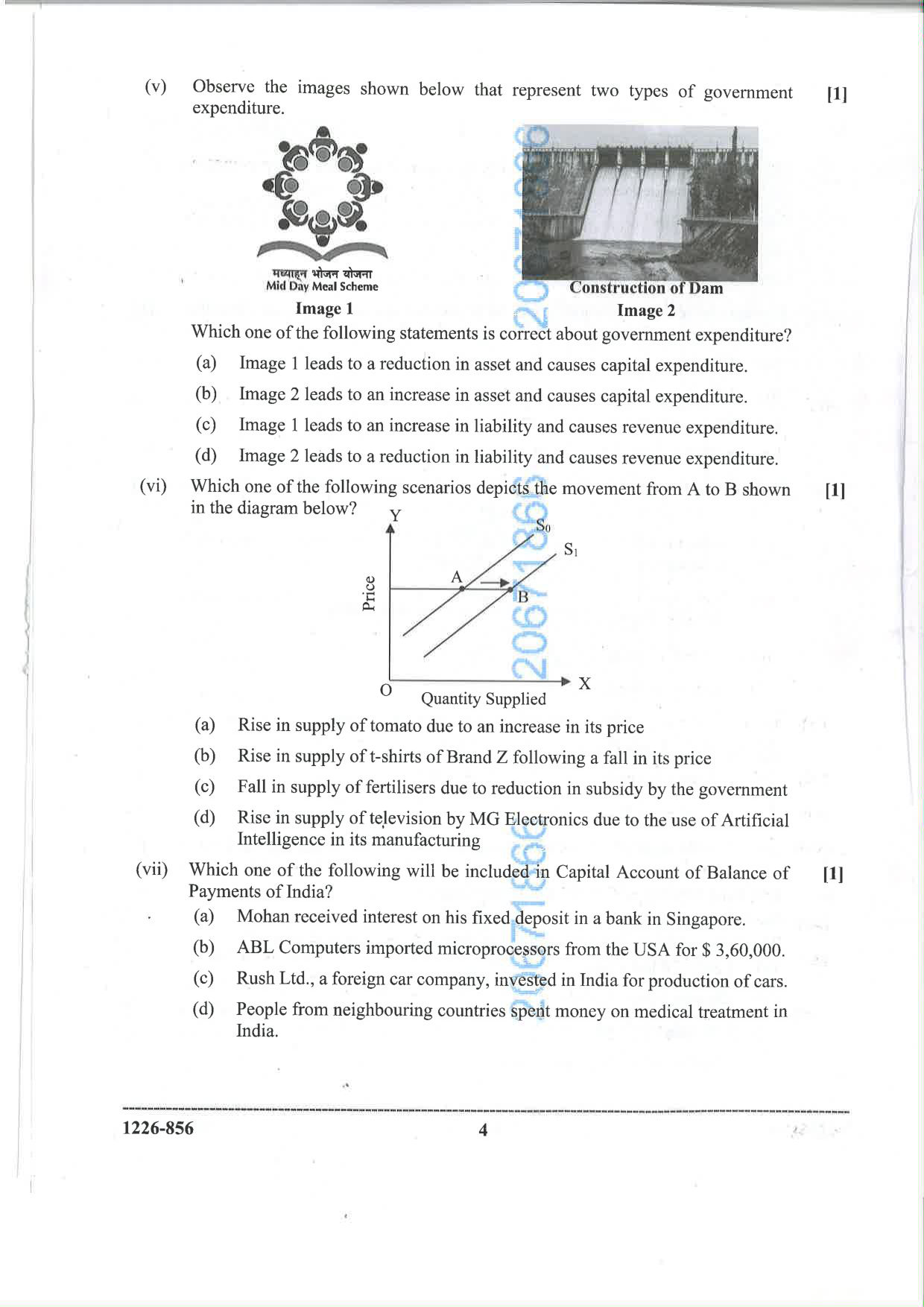 ISC 2026 Economics Question Paper for Class 12 — page 4