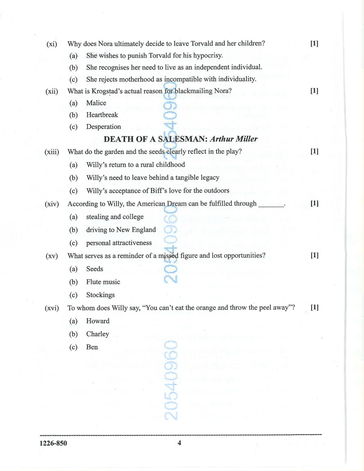 ISC 2026 Elective English Question Paper for Class 12 — page 4